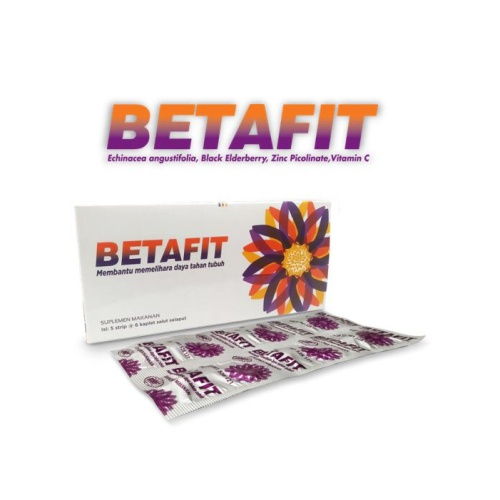 Betafit Vitamin C Suplemen Multivitamin Daya Tahan Tubuh