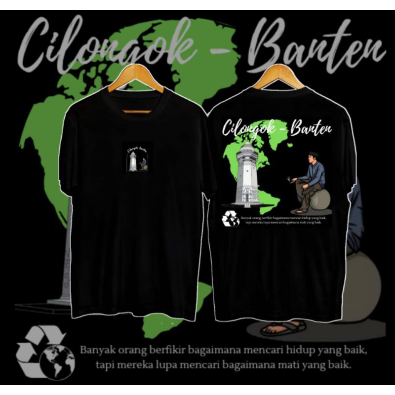 kaos santri CILONGOK BANTEN