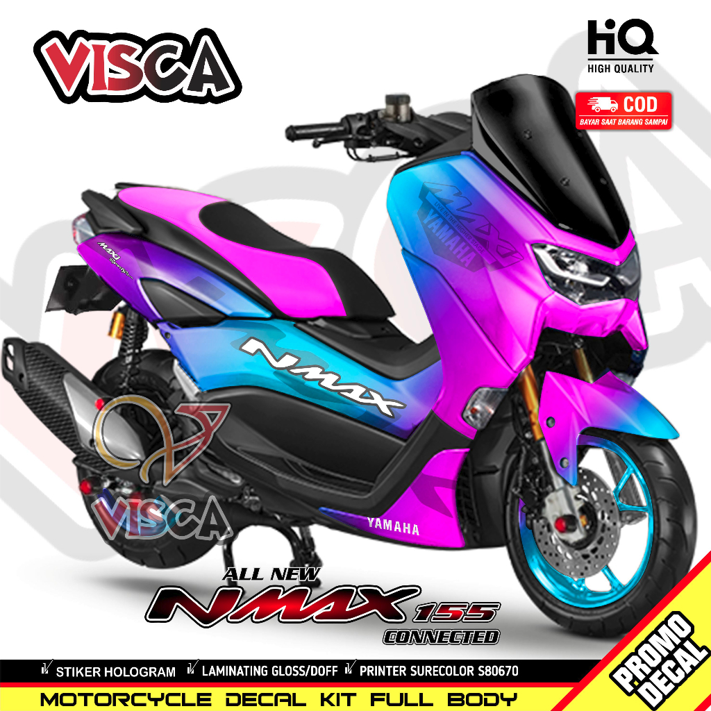 Stiker Nmax 155 Full Body 2022 Decal Nmax Full Body Terbaru 2022 Striping Nmax Variasi Decal Hologra
