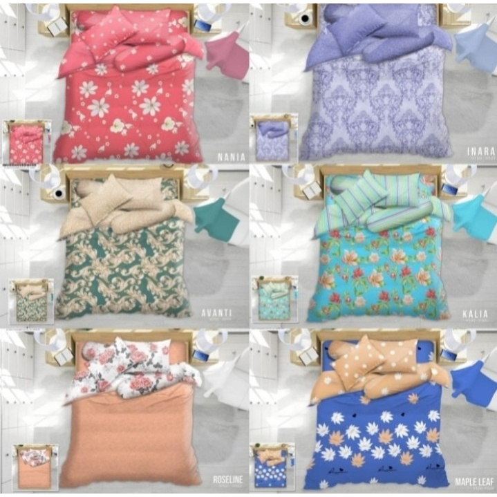 BEDCOVER MY LOVE 160 X 200 SPREI FLAT