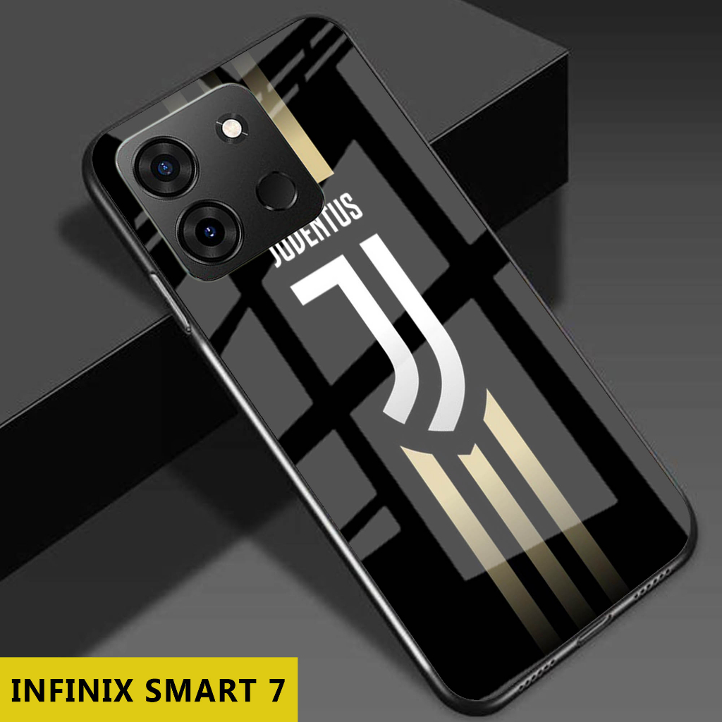 (S65) Case  Glass INFINIX SMART 7 - casing Terbaru handphone - INFINIX SMART 7  - pelindung handphone - INFINIX SMART 7