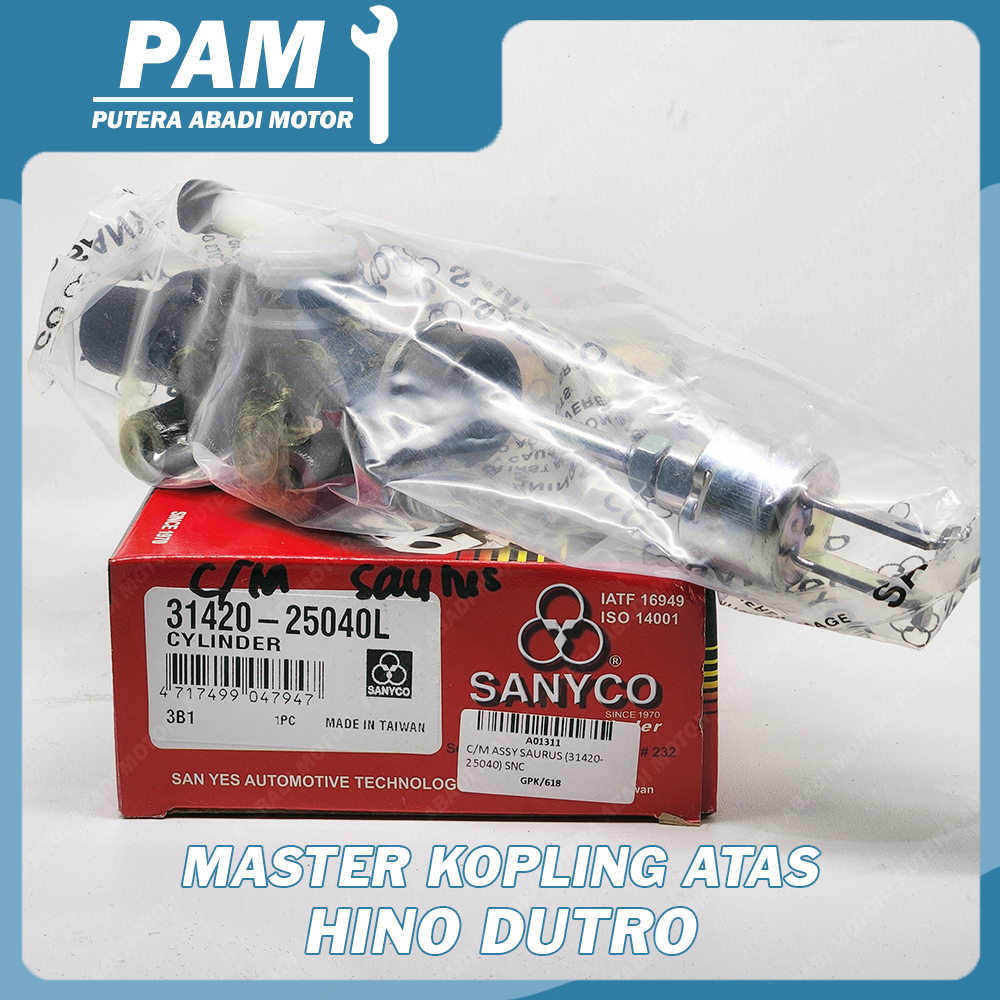 Master Kopling Atas Hino Dutro Sanyco 31420-25040L CM Assy Dutro