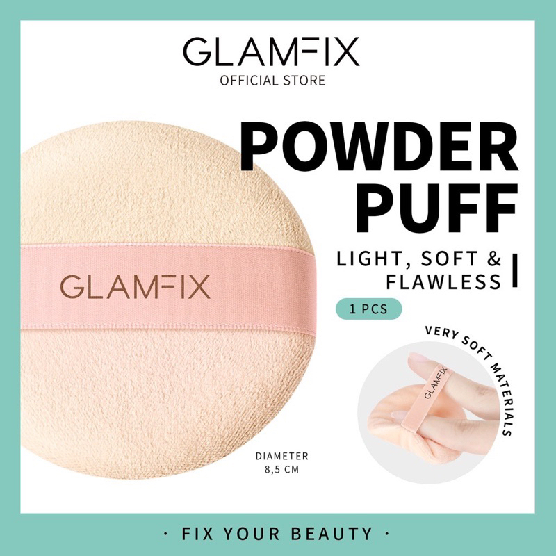 Glamfix Camelia Loose Powder | Glamfix Aircushion isi 2pcs
