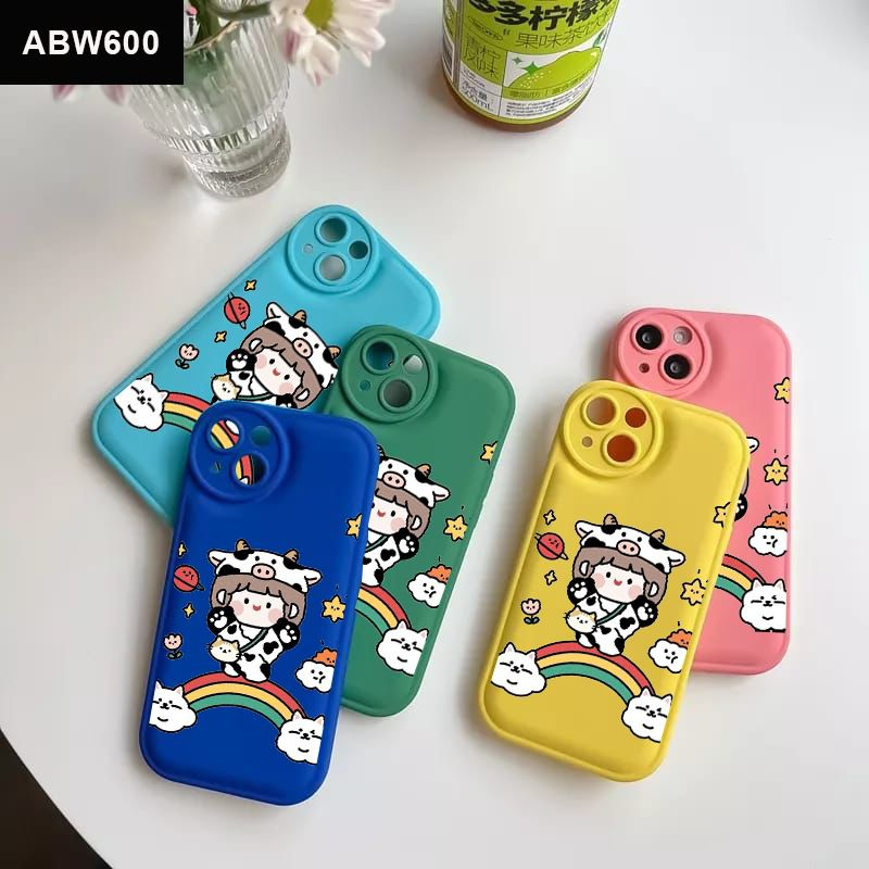 CASE AIRBAG MOTIF KARAKTER OPPO A74 4G A95 4G A76 A96 A83 SOFTCASE MOTIF - BD