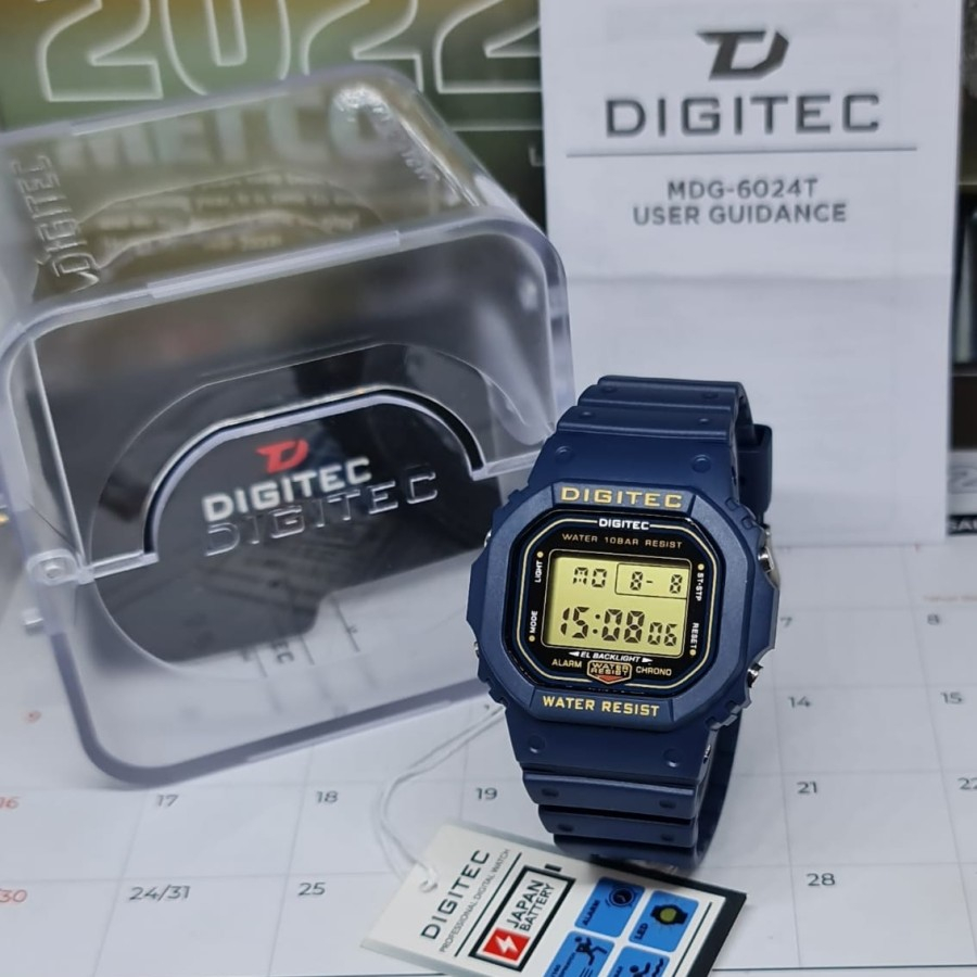 DIGITEC MDG-6024T MDG 6024T MDG6024T Watch Jam Tangan Digitec Original