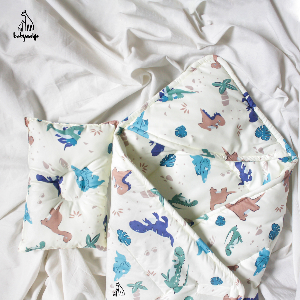 SELIMUT TOPI BAYI NEWBORN - SLIMUT BABY - HOODIE BABY BLANKET - KADO LAHIRAN