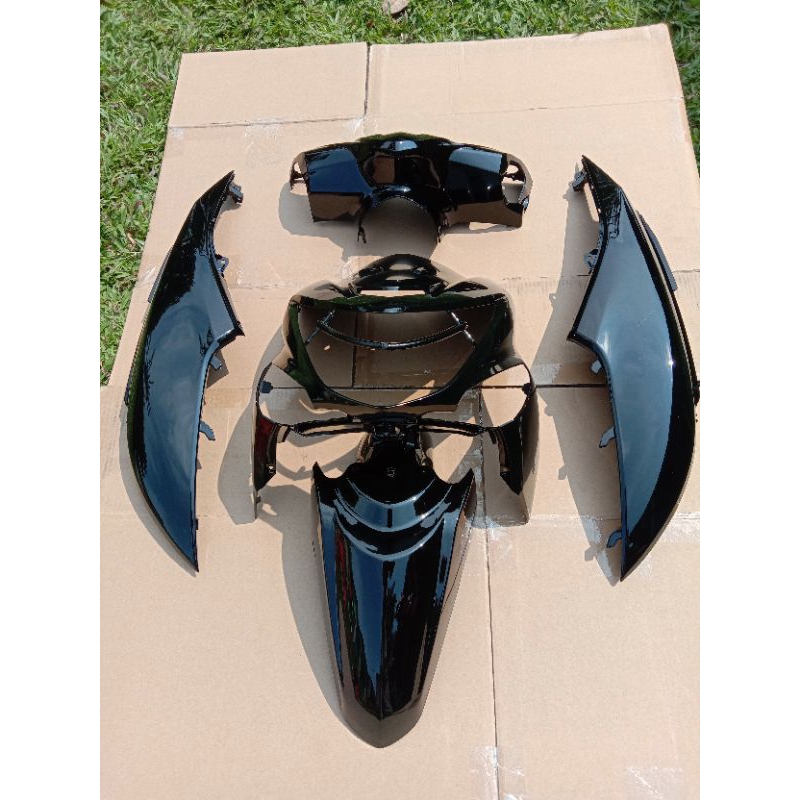 FULL SET BODY HALUS HONDA BEAT POP HITAM PUTIH MERAH
