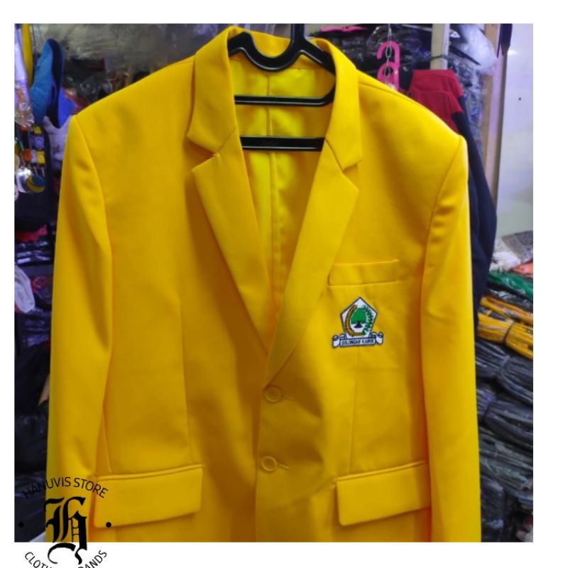 Jas Partai Golkar (golongan karya ) Jas Partai Blazer Kerja pria/Wanita