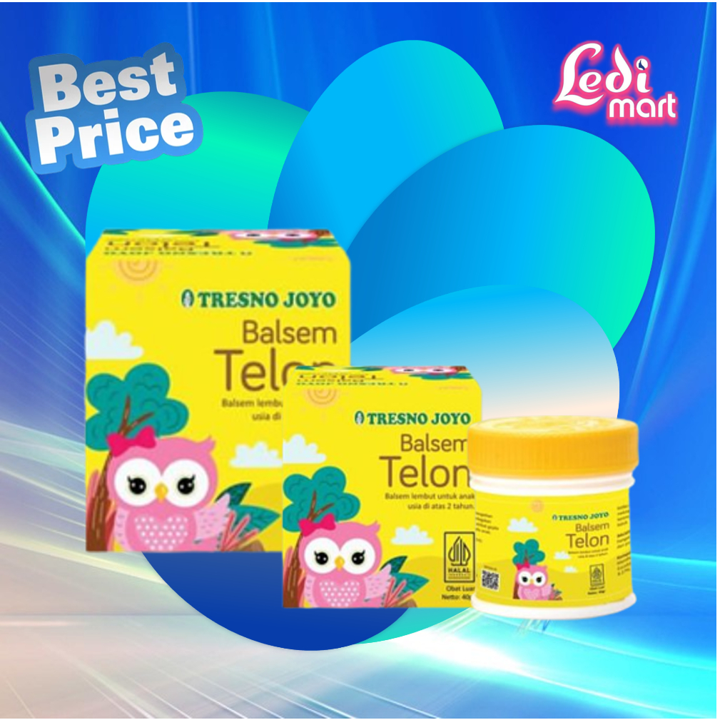 ORIGINAL Tresno Joyo Balsem Telon 20gr &amp; 40gr BPOM / Balsem TresnoJoyo / LEDI MART