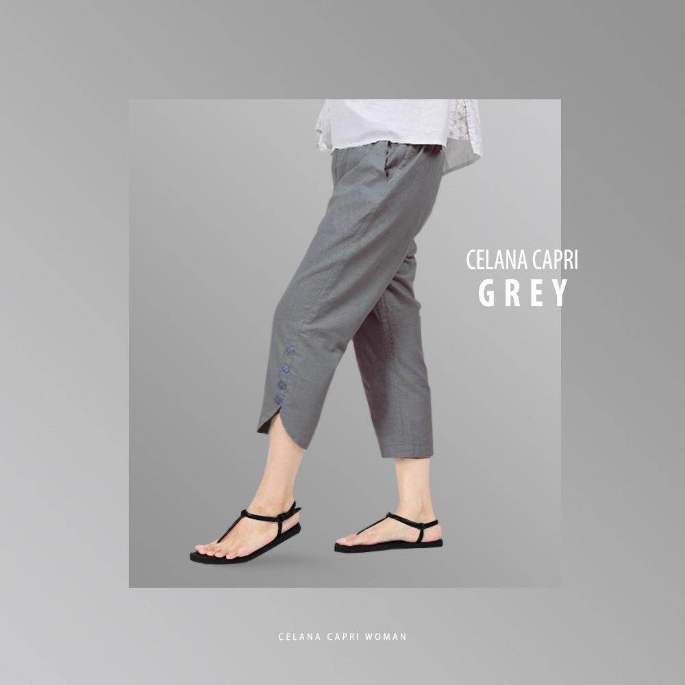 Chika Celana Capri 7/8 Ankle Pants Cigarette Premium