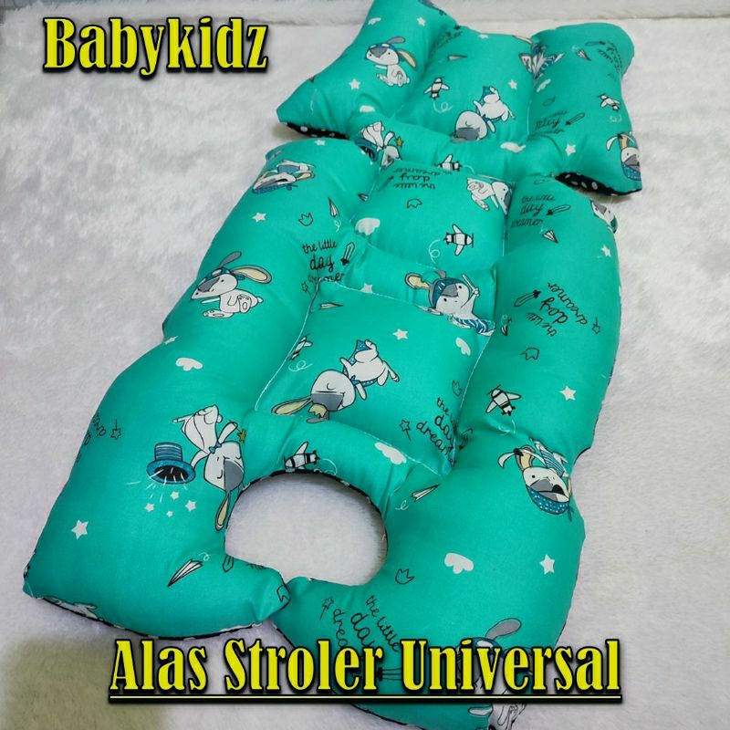 Alas Stroller Bantal Stroller Motif Karakter Perlengkapan Bayi Modern