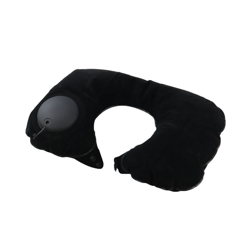 Macroupta Bantal Leher Travel Inflatable Neck Pillow - RH35