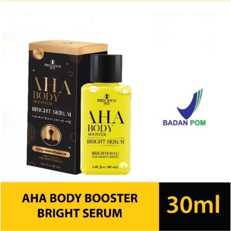 [ precious ] aha bright body serum precious skin || mimi aha bpom body bright serum precious