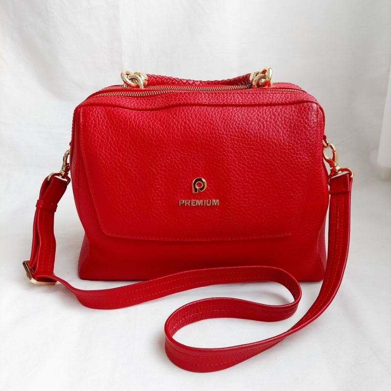 [PRELOVED] Tas Papilon Papillon Premium Merah