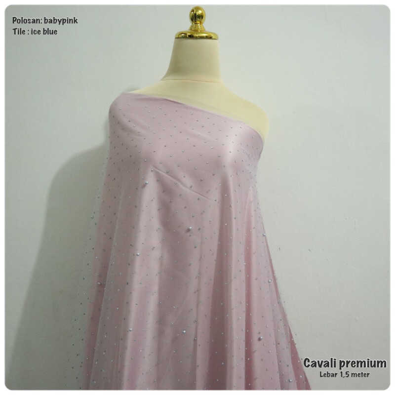 Paket seragaman bahan satin cavali