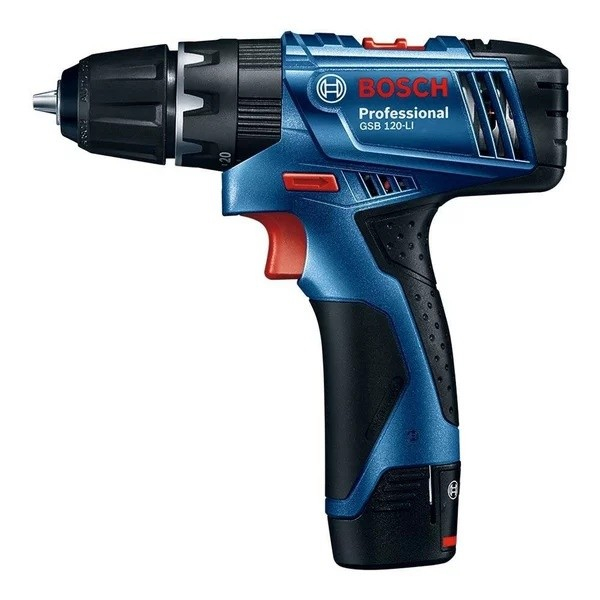 Bosch GSB 120-LI Cordless Impact Drill Bor Tembok Baterai 120 li GEN 3