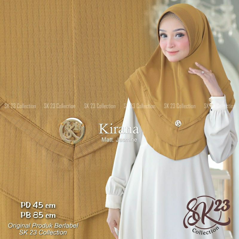 Jilbab Bergo Instan KIRANA ORI SK23 COLLECTION