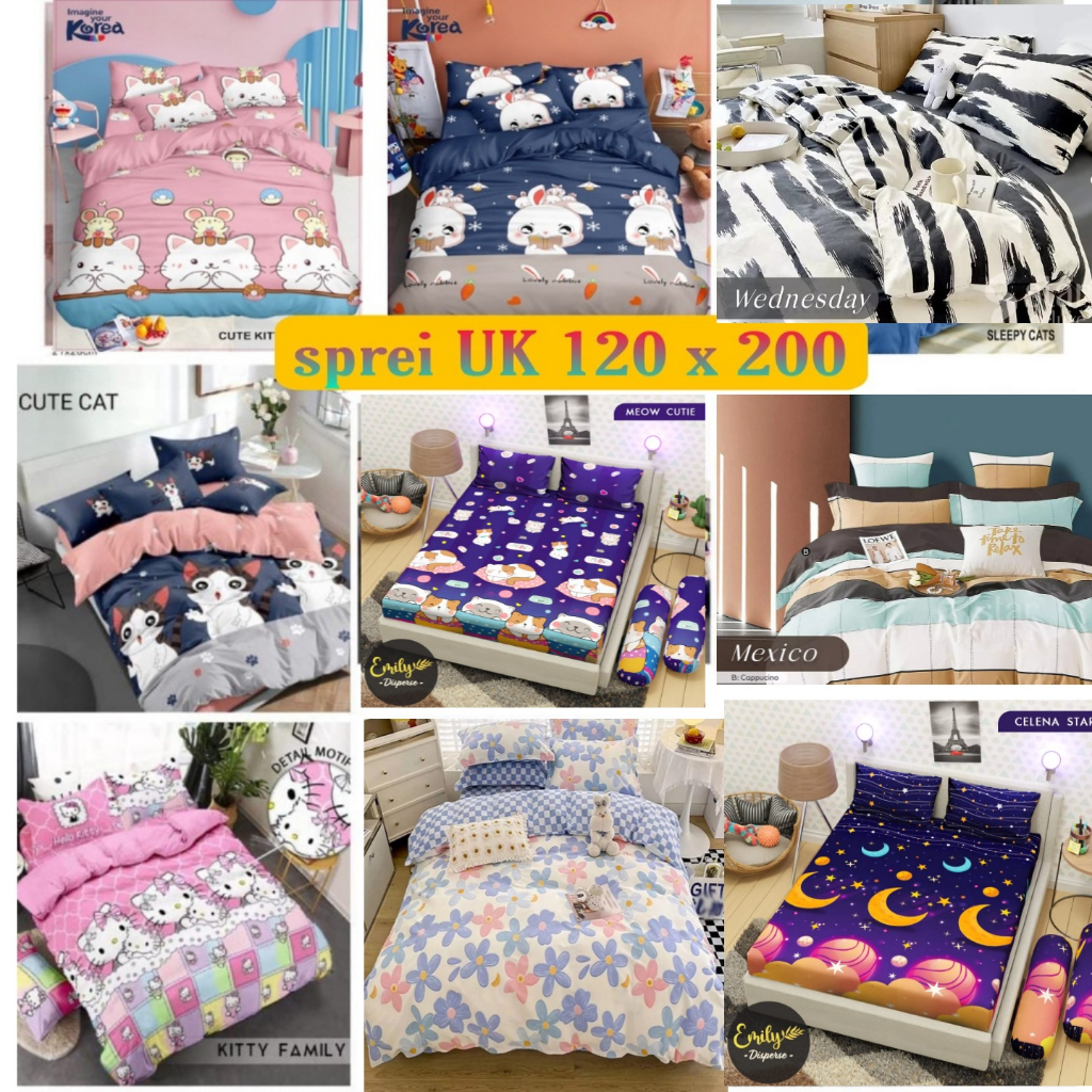 Sprei karakter No.3 UK single 120 x 200