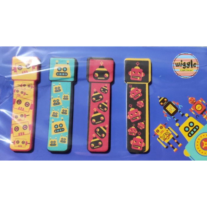 

sticky note wiggle sticky notes stiky note motif robot Index mark memo sticky notes penanda buku original murah