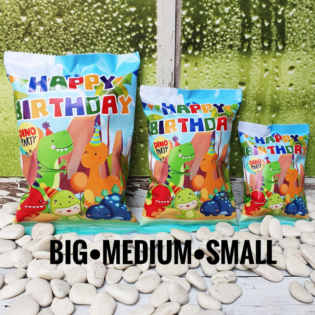 

Dino Party Dinosaur Dinosaurs Dinosaurus Pouch Snack Vinyl Kemasan Snack Hampers Birthday Jumbo Souvenir Ulang Tahun Pesta Set Hadiah