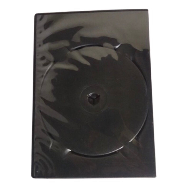 Tenpat CD/DVD box Hitam - CASE BOX DVD
