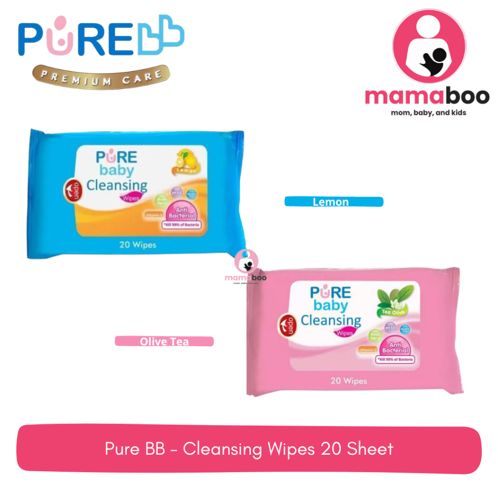 Pure BB - Cleansing Wipes 20 Sheet