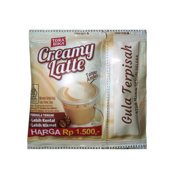 

TORABIKA Creamy Latte Kopi [25 Gr ]/ 1 pc