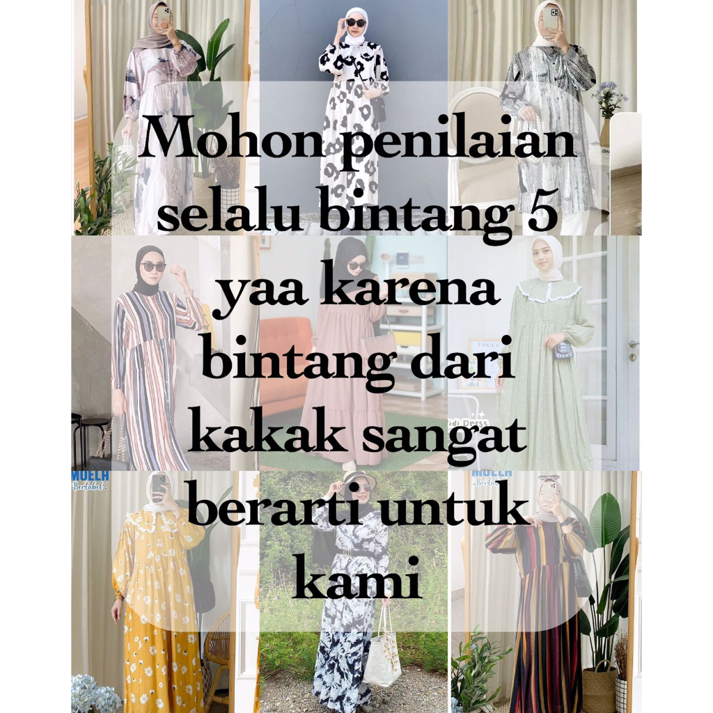 SALE MODEL GAMIS DAN MIDI DRESS