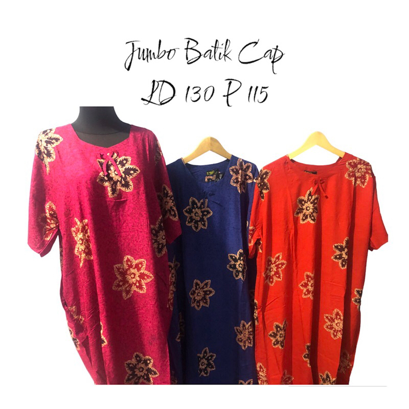 Daster batik jumbo pekalongan daster batik cap asli