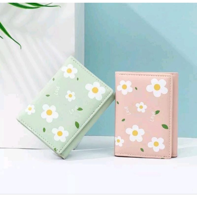 [UC] DOMPET BUNGA DAISY / DOMPET LIPAT WANITA