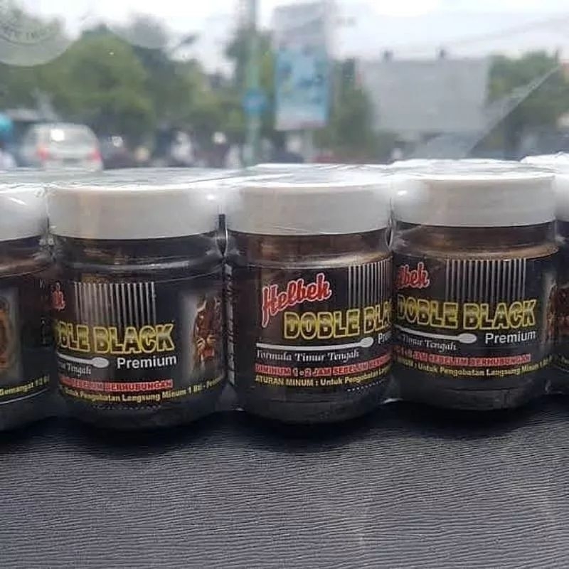 Jamu Madura Pria Perkasa - Helbeh Doble Black