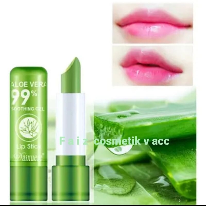 LIP BALM/ LIPSTIK/LIPSTICK ALOE VERA 99% SOOTHING GEL (HARGA PROMO)