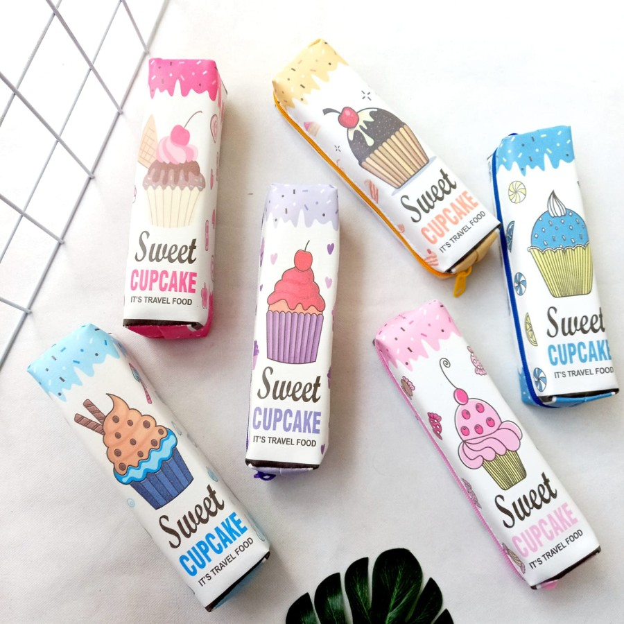 

Kotak Pensil Motif CAKE LUCU Tempat Pensil Mini Case Lucu