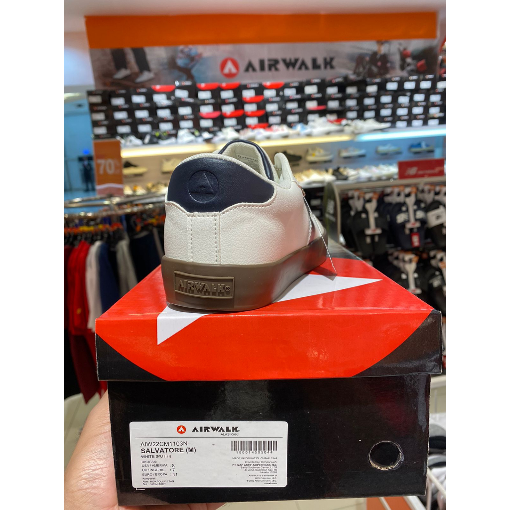 Airwalk Salvatore White 103N Men's Shoes Original
