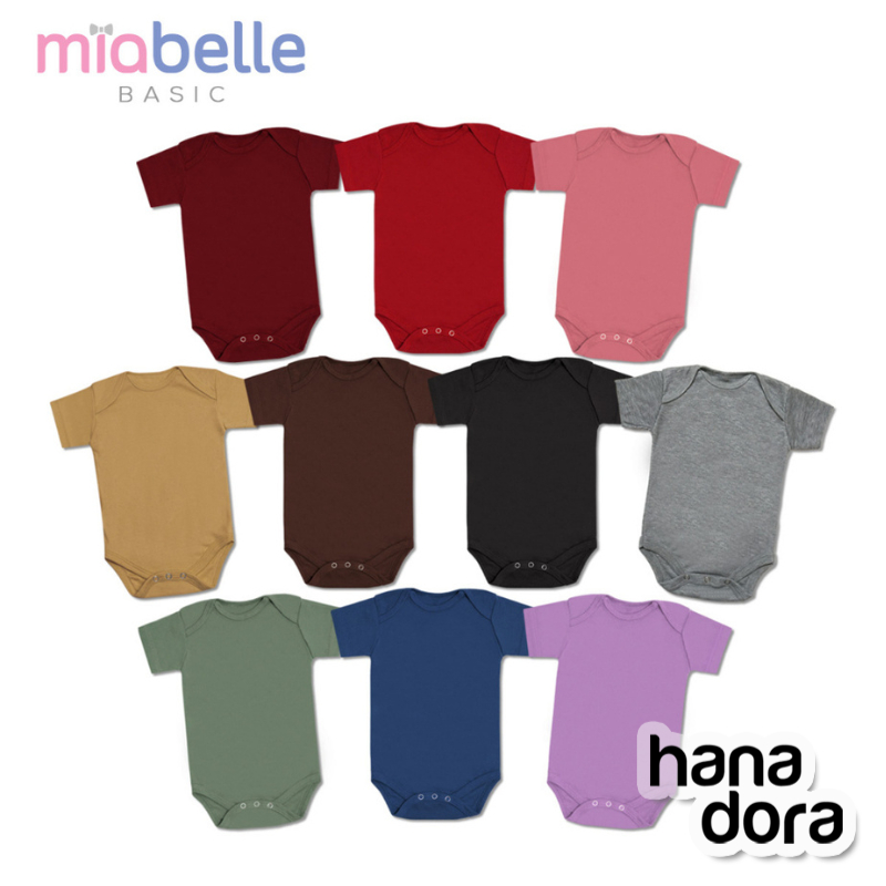 Miabelle Basic Bodysuit - Jumper Bayi