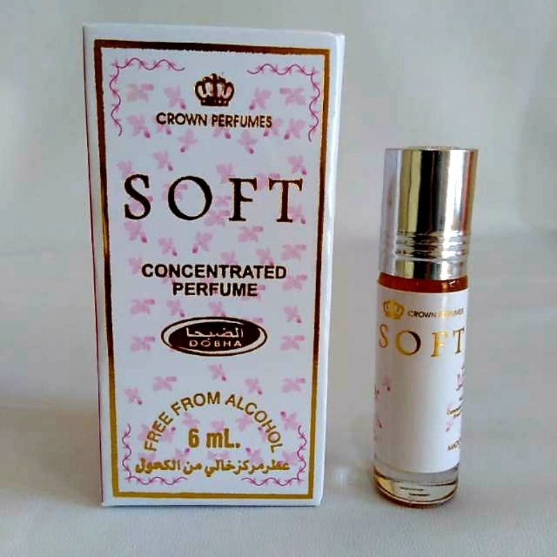 Parfum SOFT Merek DOBHA 6ml Minyak Wangi Roll On Non Alcohol