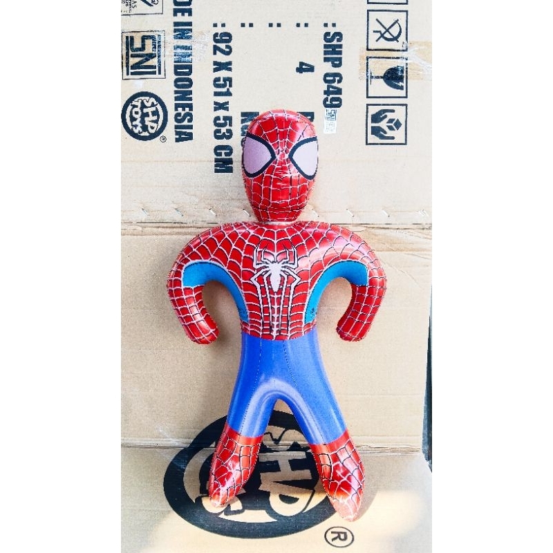 𝙋𝙏 𝙏𝙊𝙔𝙎 - Tiupan Boneka Spiderman / Ultraman / Power Rangers / Krishna /  Iron Man