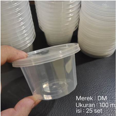

THINWALL CUP MERPATI 100ML - 100 ML - CUP SAMBEL - AGAR - ISI 25 SET