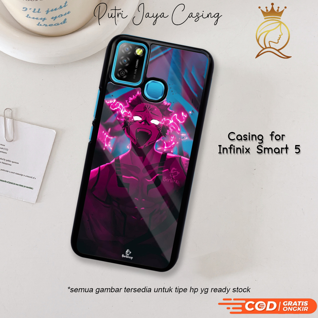 Case Hp Infinix Smart 5 Casing Infinix Smart 5 Motif ANIMESUKUNA Casing Terbaru Case Karakter Lucu K