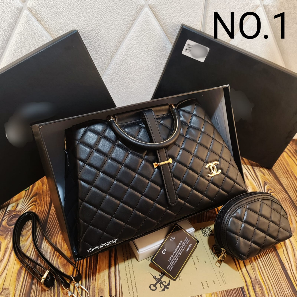 TAS BATAM BAG CN VERONIKA VERONICA ( FREEBOX ) UKURAN BESAR 3 RUANG - TAS BATAM BAG CNL LIDAH WOMENBAG FREEBOX ( UKURAN BESAR ) 0963