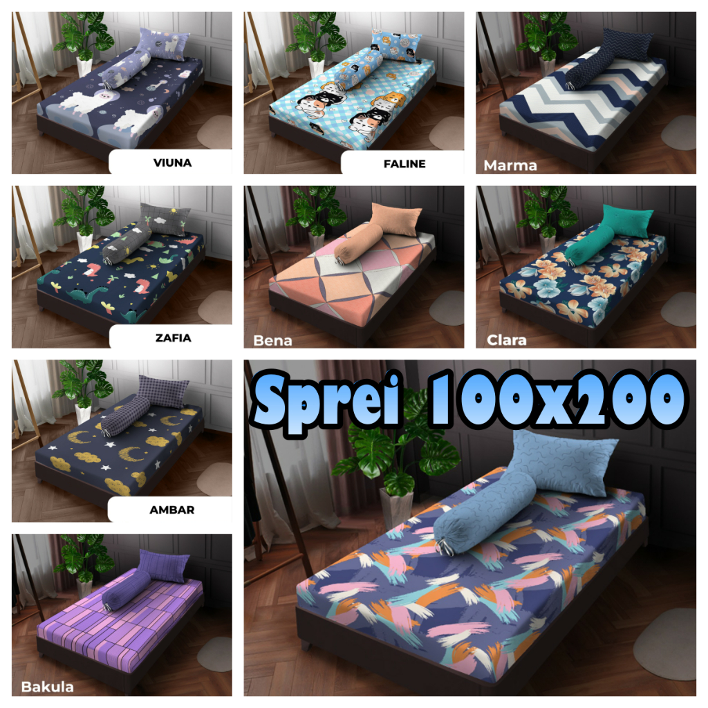 Sprei Kintakun D'luxe Ukuran Single 100x200