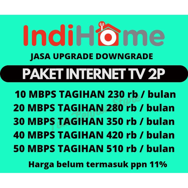 MIGRASI 2P INET+TV  INDIHOME || MIGRASI SPEED INDIHOME || UPGRADE DOWNGRADE PAKET INDIHOME