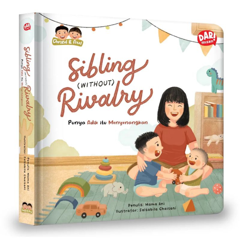 [BUKABUKU STORE] SIBLING (WITHOUT) RIVALRY PUNYA ADIK ITU MENYENANGKAN (BOARDBOOK)