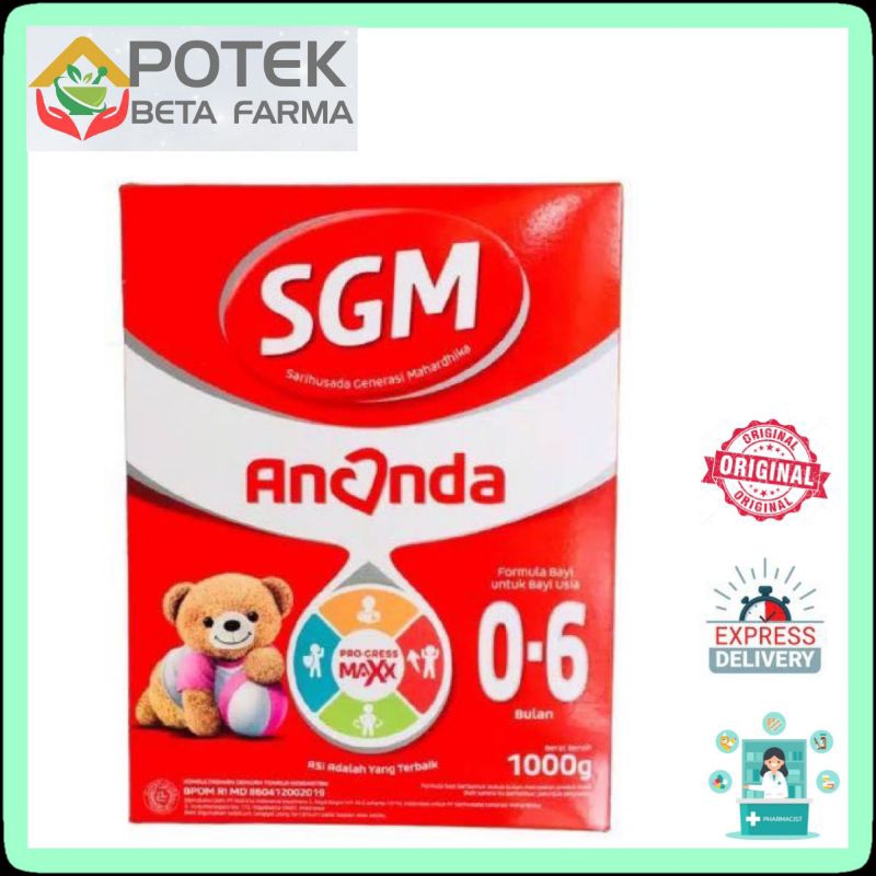 SGM ANANDA Tahap 1 / Tahap 2 / 1000g