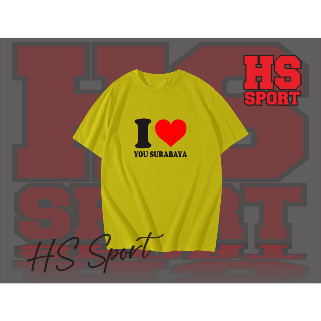 KAOS SURABAYA - BAJU KAOS SURABAYA - BAJU KAOS SURABAYA TSHIRT OLEH-OLEH TYPE 1