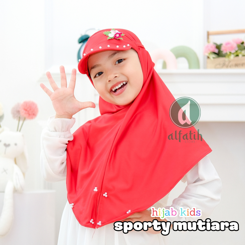 JILBAB ANAK TK - SD JILTOP MUTIARA / SPORTY MUTIARA / JILBAB ANAK USIA 4-7 TAHUN / PAKAIAN MUSLIM ANAK PEREMPUAN / KERUDUNG ANAK TK / HIJAB ANAK TK-SD KHIMAR ANAK