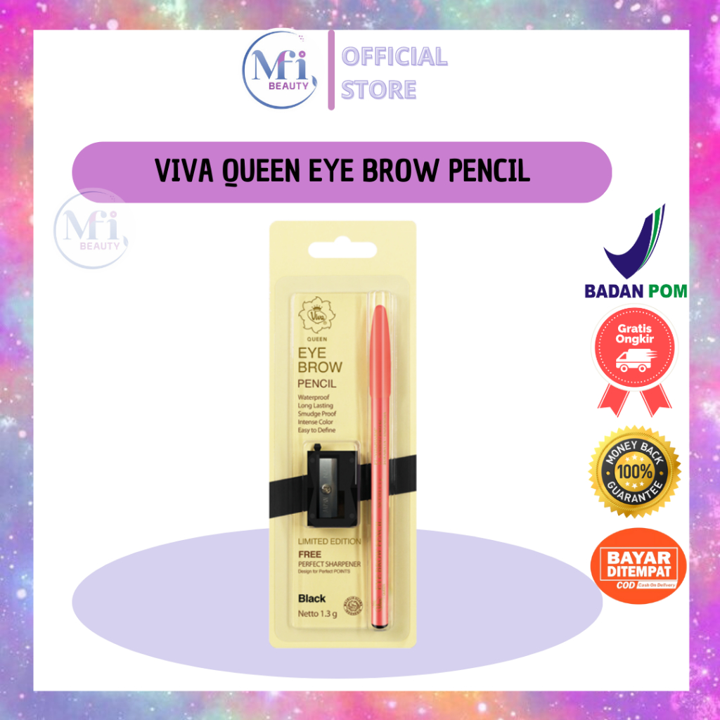 MFI - Viva Queen Eye Brow Pencil Limited Edition | Netto 1,3 gr