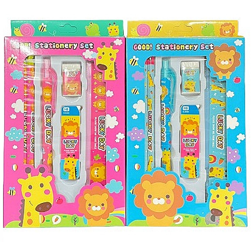 

Paket Alat Tulis /Alat Tulis Sekolah 6 in 1 - 6688