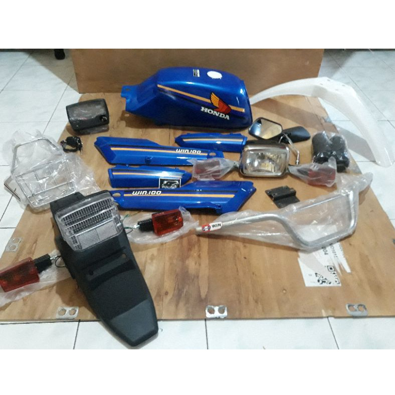 paket body win 100 komplit full body honda win semi trial cat bagus TERLARIS#1