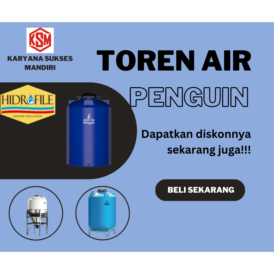 Toren Air Penguin 1200L R4 Murah